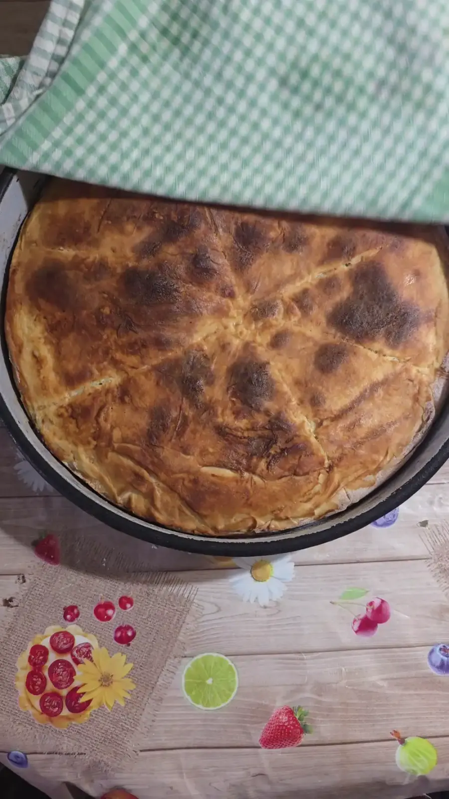 Fresh baked Zeljanica